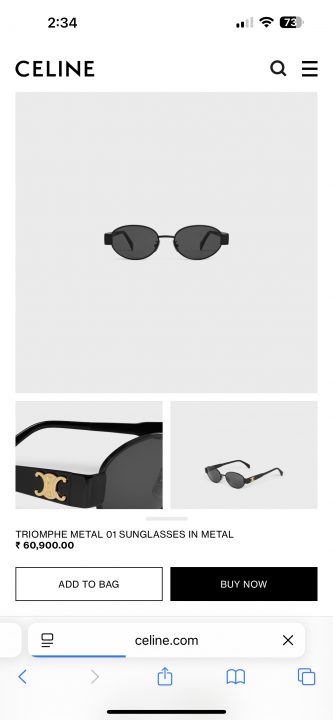 Celine Sunglass